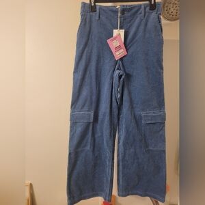 Lucy & Yak Blue Flare & Wide Leg Jeans 28/R